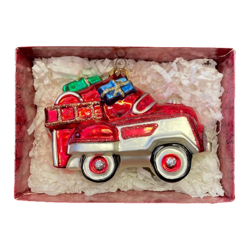 Hallmark Keepsake Crown Reflections 1955 Murray Fire Truck Ornament